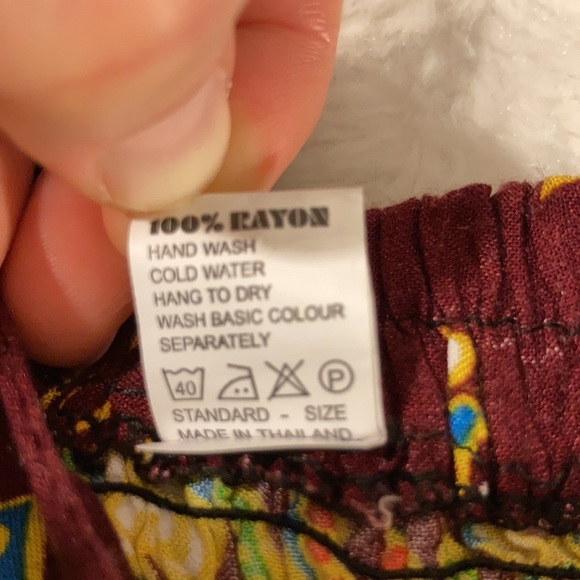 Flowy boho pants with slits - Picture 7 of 12